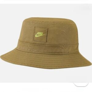 NWOT NEW NIKE [S/M] Adult Unisex Bucket Golf Hat/Cap, Golden Moss Color